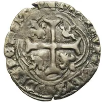 Blanc - Peter II of Bourbon DISPERSIT DEDIT PAVPERIBVS