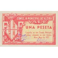 1 Peseta Alcira