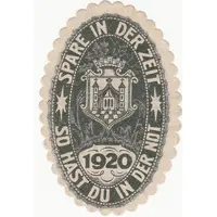 10 Pfennig Bezirkssparkasse