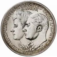 3 Mark - William Ernest Duke's Marriage - Pattern