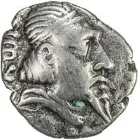 1 Hemiobol - Hyrcodes Bukhara Sogd, with Greek legend