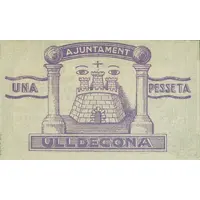 1 Peseta Ulldecona