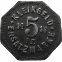 5 Pfennig - Schwäbisch Hall