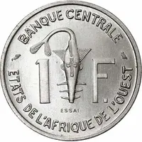 1 Franc CFA Essai