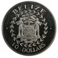 10 Dollars Battle of St. George’s Caye