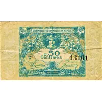 50 Centimes - Chambre de Commerce de Nimes 30