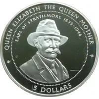 5 Dollars - Elizabeth II Earl of Strathmore