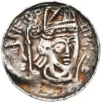 Penny / Denier - Rudolf of Zaeringen Liege, falcon