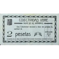 2 Pesetas Villar de los Navarros