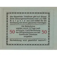 50 Heller Timelkam