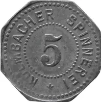 5 Pfennig - Kulmbach Spinnerei