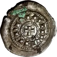 Denier In the name of Henry V as emperor, Milan mint