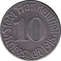 10 Pfennig - Frankenthal