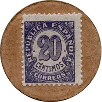 20 Centimos Numeral