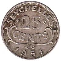 25 Cents - George VI