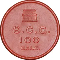 100 Gallons / 65 Cents Sanitary Commissioners Gibraltar