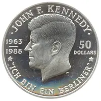 50 Dollars - Elizabeth II Death of John F. Kennedy