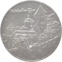 25 Pfennig - Rothenburg ob der Tauber Kobolzeller Tor