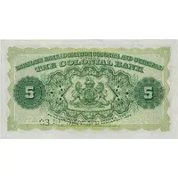 5 Dollars Barclay's Bank