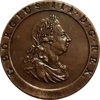 Medal - 1797 Britannia Penny Replica
