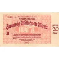 20 000 000 Mark Reichsbahndirektion