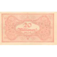 20 000 000 Mark Reichsbahndirektion