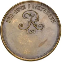 Shooting Prize Medal - Wilhelm II