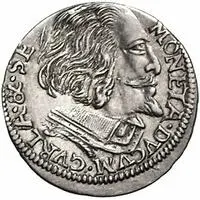 3 Grossus - Wilhelm Kettler Mitau, with shield