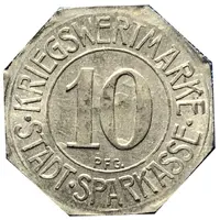 10 Pfennig - Bielefeld Stadtsparkasse