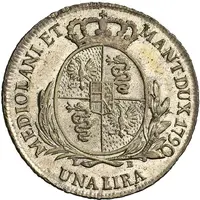 1 Lira - Leopold II
