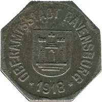 10 Pfennig - Ravensburg