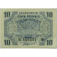 10 Pfennig Rheinland-Pfalz, French occupation