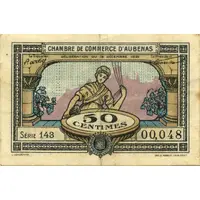 50 Centimes - Chambre de Commerce d'Aubenas [07]