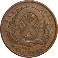 1/2 Penny - Bank of Montreal