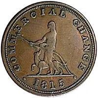 1/2 Penny Commercial change 1815 - Nova Scotia