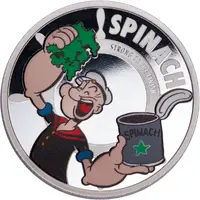 2 Dollars Popeye with spinach