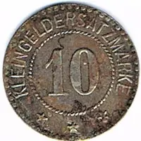 10 Pfennig - Schwerin an der Warthe