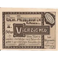 40 Heller Meggenhofen