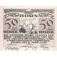 50 Heller Horn