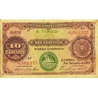 10 Centavos seal type III