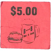 5 Dollars - B & B Chetek, Wisconsin