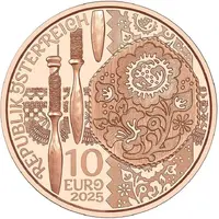 10 Euros Aufdirndln – Linen, copper