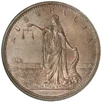 1 Penny - John Martin Adelaide, South Australia