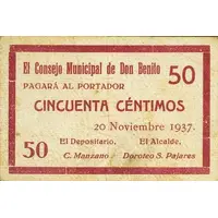 50 Céntimos Don Benito