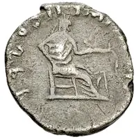 1 Denarius - Imitating Commodus, 177-192