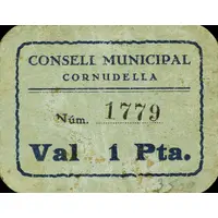 1 Peseta Cornudella de Montsant