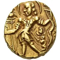 Dinar - Chandragupta II Archer Type w/o Peacock