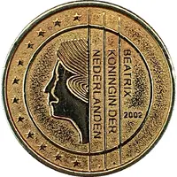 Medal - Euro 1999-2002 Netherlands Specimen