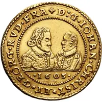 6 Ducats - Johann Christian and Georg Rudolf