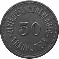 50 Pfennig - Traunstein Zivilgefangenenlager